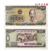 外国纸币 越南...